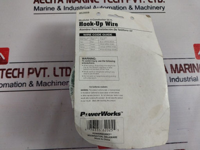 Powerworks 852059 Hook-up Telephone Wire 208-2850