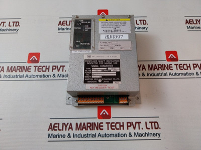 Nunotani Keiki Pa-spd Signal Converter Propeller Shaft Revolution Indicator 10V