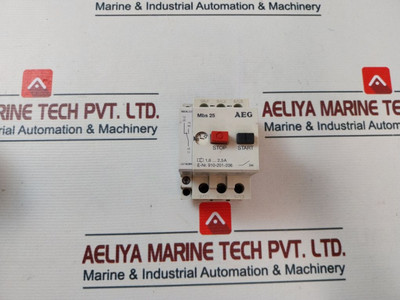 AEG MBS 25 Motor Circuit Breaker 2.5A 600V AC