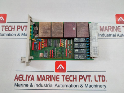 Pepperl+Fuchs Eg4-r Switch Amplifier Connection Module 4Channel Isolated Barrier