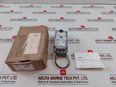 Siemens Gnd121.1U Electronic Fire And Smoke Damper Actuator 50/60Hz 20Va Run