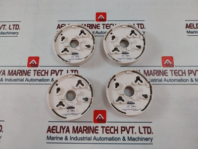 Lot Of 4X Morley Ias Mi-b501 Addressable Detector Base L00-2599-000 Lot Of 4X Morley Ias Mi-b501 Addressable Detector Base L00-2599-000