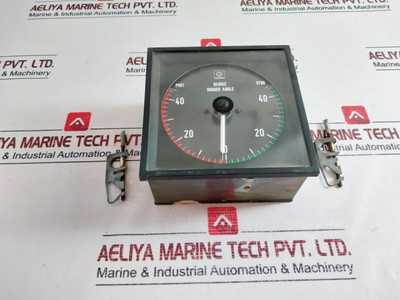 Rudder Position Indicator Anschutz Germany - Nb09-066-26 Rudder Position Indicator Anschutz Germany - Nb09-066-26