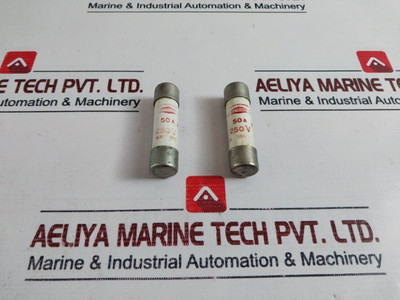 Lot Of 5X Eletromec Nr 085 Fuse 50A 250V