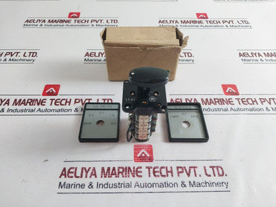 Seiko Electric En 4X Voltmeter Governor Cam Switch 600V 15A