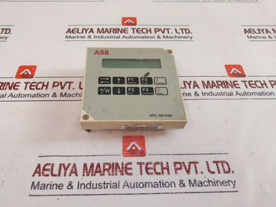 Abb Apc 700 Pan Control Panel. Abb Apc 700 Pan Control Panel.