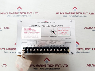 Nishishiba Vzrab-1S(P) Automatic Voltage Regulator 450 V Nishishiba Vzrab-1S(P) Automatic Voltage Regulator 450 V
