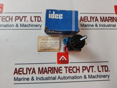 Idec Izumi Electric Hw1S-2T11 Selector Switch 600V 10A Idec Izumi Electric Hw1S-2T11 Selector Switch 600V 10A