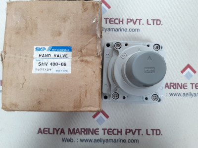 Skp Shv 400-06 Hand Valve 9.9Kgf/CmÂ²(140 Psi)