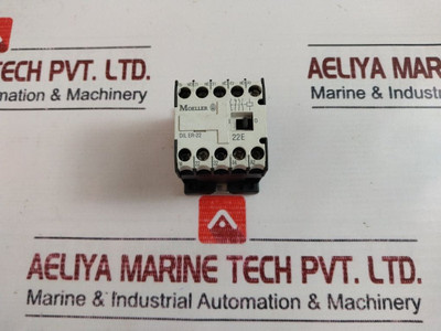 Moeller Dil Er-22 Auxiliary Contactor 600V Ac Max. 10A 24V 50/60 Hz