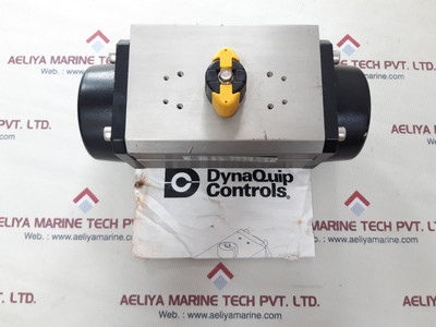 Dynaquip pneumatic actuator model ap1010, 10 bar max pressure.