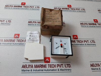 Crompton E244-05A-g-fa-**-er Analogue Din Panel Meter 0-200°C Crompton E244-05A-g-fa-**-er Analogue Din Panel Meter 0-200°C