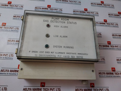 Tq Environmental Plc Pump Room Gas Detection Status Tq Environmental Plc Pump Room Gas Detection Status