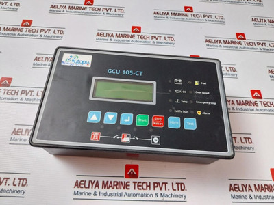 Utopia Gcu 105-ct Generator Controller Unit 240Vac (Not Working) Utopia Gcu 105-ct Generator Controller Unit 240Vac (Not Working)