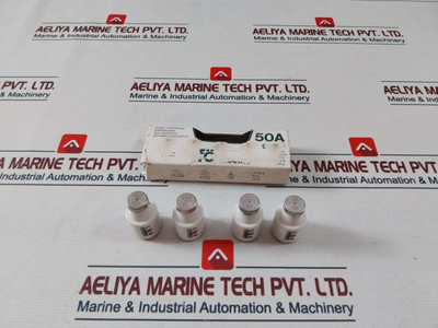 Lot Of 4X Ifo Electric Fuse Links 50A 500V Lot Of 4X Ifo Electric Fuse Links 50A 500V