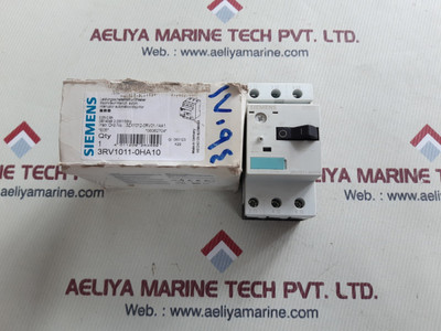 Siemens 3rv1011-0ha10 Circuit Breaker Class 10 480v 65ka Siemens 3rv1011-0ha10 Circuit Breaker Class 10 480v 65ka