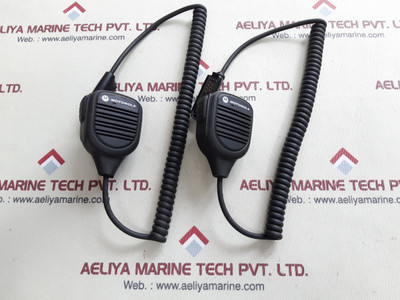 Motorola remote speaker mic pmmn4039a made in Malaysia Motorola remote speaker mic pmmn4039a made in Malaysia