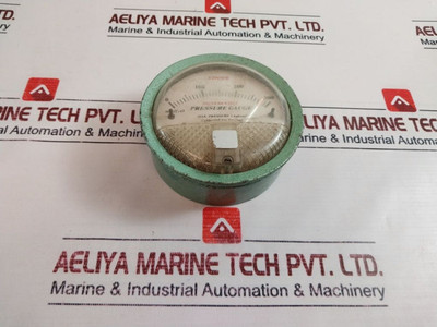 Konics Magnetic 2000 Differential Pressure Gauge 0-300 Mmh2 1Kgf/Cm2