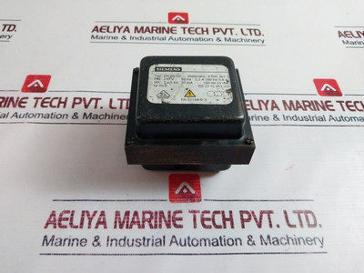 Siemens Zm 20/10 Ignition Transformer Single Phase Siemens Zm 20/10 Ignition Transformer Single Phase