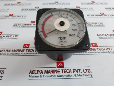 Tachometer Kyowa Keiki B6318 4/4 Analog Tachometer Kyowa Keiki B6318 4/4 Analog