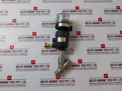 Burkert 007463V Piston Angle Seat Valve 12/48 Vdc