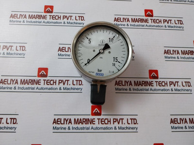 Wika En 837-1 Swiss Movement Pressure Gauge 0-16 Bar