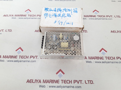 Power Supply MW S-60-15 Input 100-240VAC Output +15V 4A