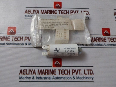 Arcotronics 1.27.4Ac3 Mkp Motor Starting Capacitor