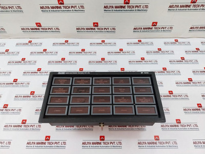 Alan Electronic Mp-02/19 Alarm Annunciator Mp-series 88-285 Vac/Dc Alan Electronic Mp-02/19 Alarm Annunciator Mp-series 88-285 Vac/Dc