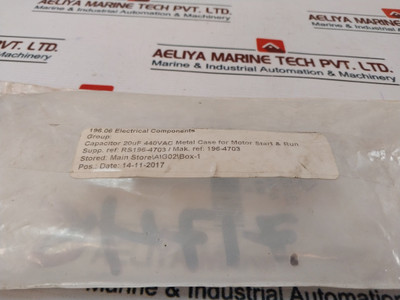 Rs Mr-a-t-s-nf 196-4703 Polypropylene Film Capacitor