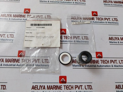 P-1751.0002 Mechanical Seal, Mechanical Seal 45, Amos#: P-1751.0002, Maker Ref: Olghp000200, Weight: 50 Gm P-1751.0002 Mechanical Seal, Mechanical Seal 45, Amos#: P-1751.0002, Maker Ref: Olghp000200, Weight: 50 Gm