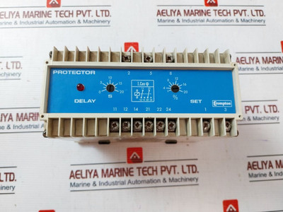 Crompton 256-patw Protector Relay 440 V 5Amps 50/60Hz Crompton 256-patw Protector Relay 440 V 5Amps 50/60Hz