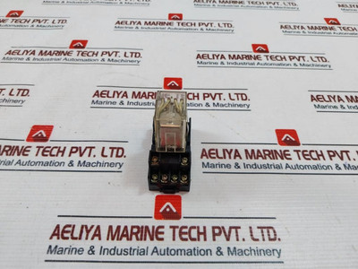 Han Kuk Hr705-4P Relay With Socket 3A 24V Dc
