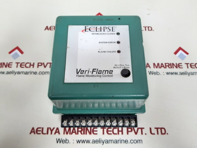 Eclipse veri-flame monitoring control & signal Eclipse veri-flame monitoring control & signal