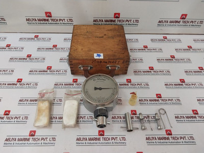 Lehmann & Michels Pi-meter Mean Time Pressure Engine Indicator Set (Incomplete)