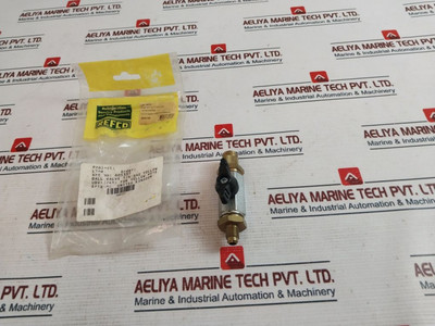 Refco 9884185 Hose Connector With Ball Valve 1/4 Sae Yellow New