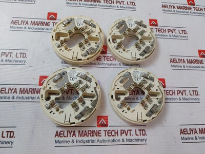 Lot Of 4X Hochiki Ybo-r/Sci Mounting Base For Wall Sounder Used Lot Of 4X Hochiki Ybo-r/Sci Mounting Base For Wall Sounder Used