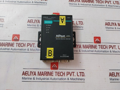 Moxa Nport 5250A Serial Device Server 12-48 Vdc Used Moxa Nport 5250A Serial Device Server 12-48 Vdc Used