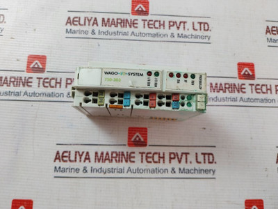 Wago 750-303 Profibus Koppler Coupler I/O System 24V