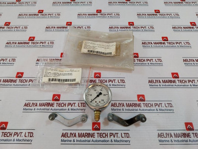 Wika En 837-1 Pressure Gauge 250Bar 1/4” Bottom Conn Used