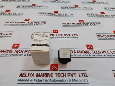 Square D D1V2W Pilot Light Bezel Pushbutton A 7425884