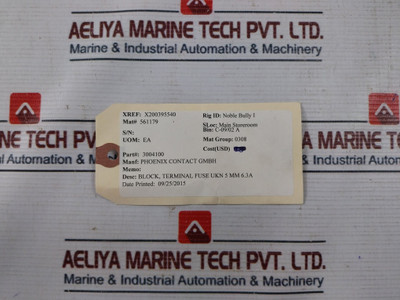 Lot of 4X PHOENIX CONTACT UK 5-HESI Fuse Modular Terminal Block 800V 4MM2