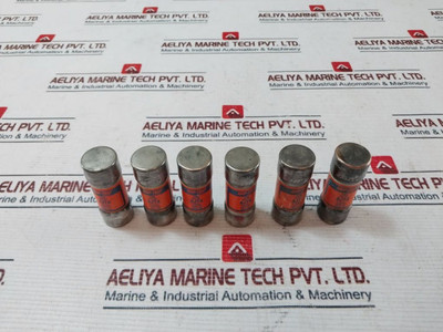 Lot Of 6X Gould Shawmut Ajt4 Amp-trap 2000 Time Delay Fuse 4 Amps