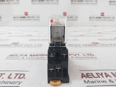 Omron My2N Relay With Base 7A 250Vac 28Vdc