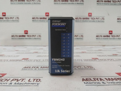 Invensys Foxboro Fbm242 Channel Isolated 16 Output Switch New
