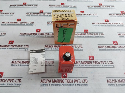 Ncc T3K-10-461 Solid State Timer 120V Ac New Ncc T3K-10-461 Solid State Timer 120V Ac New