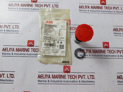 Abb Ce4T-10R-02 Compact Emergency Stop Push Button Switch 1Sfa619550R1051 New Abb Ce4T-10R-02 Compact Emergency Stop Push Button Switch 1Sfa619550R1051 New