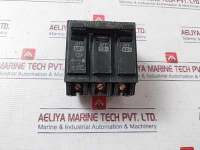 General Electric Hacr Circuit Breakers 3 Pole Unit 50A