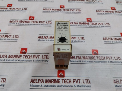 Electromatic Sb 165 724 Interval Timer 24Vdc Used Electromatic Sb 165 724 Interval Timer 24Vdc Used