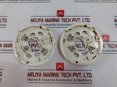 Lot Of 2X System Sensor Dz-b801 Automatic Fire Detector Base For Open Area Used